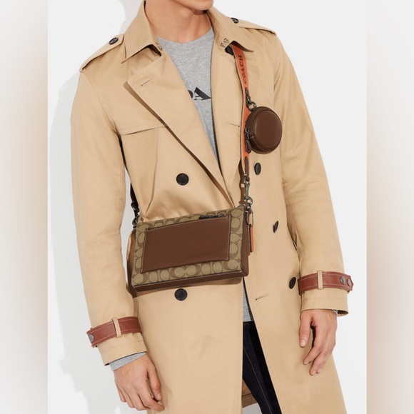 NWT Coach Outlet Holden Crossbody In Colorblock Signature Canvas - Picture 2 of 7